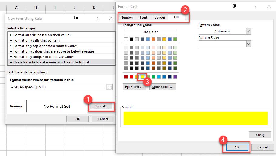 Hướng dẫn cách sử dụng hàm ISBLANK trong Excel qua các ví dụ
